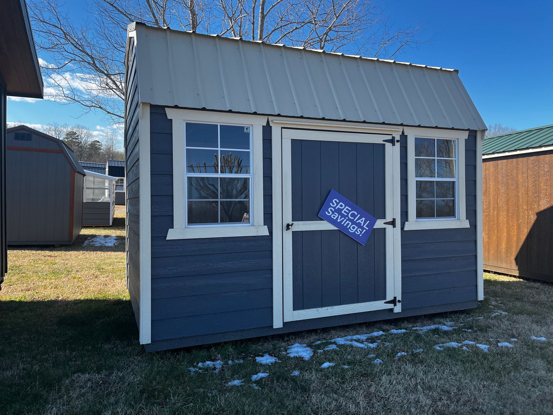8x12 Wood Garden Tool storage play house