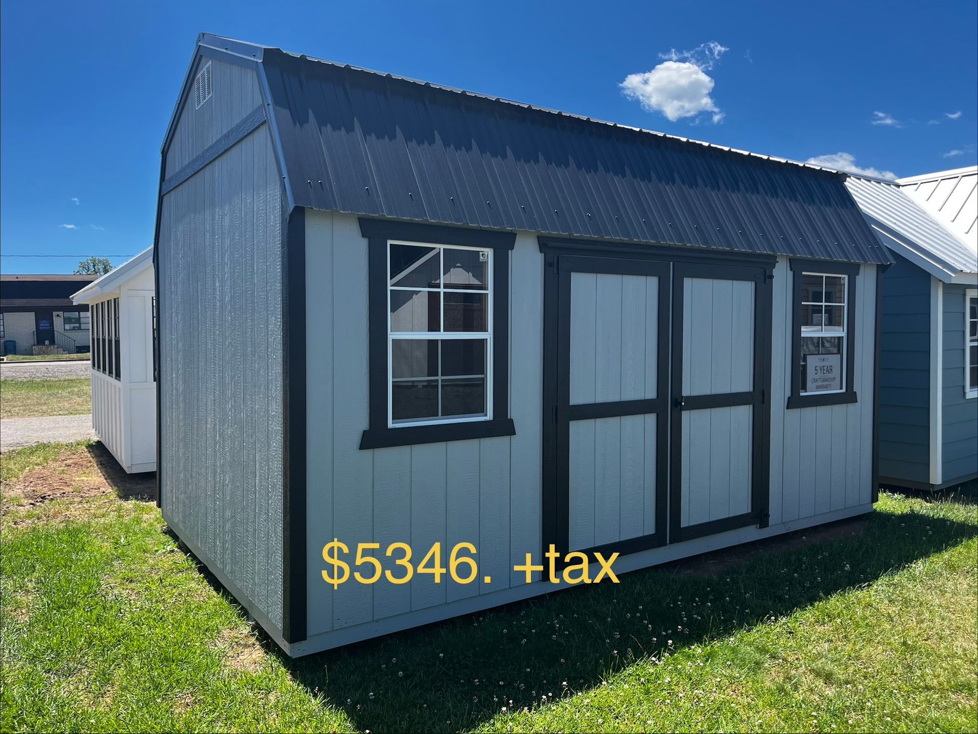 10 x 16 Lofted Barn Utility Shed