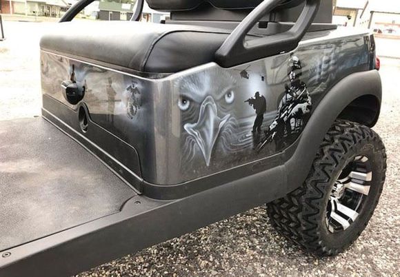 military golf cart design