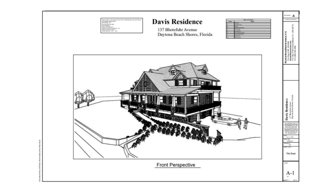 Isometric drawing of a large mansion with towers, a swimming pool, and a circular driveway.