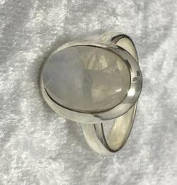 Moon Stone Ring 02 — Crystal Jewellery in South Mackay, QLD