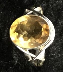 Citrine Ring 03 — Crystal Jewellery in South Mackay, QLD