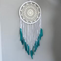 Dream Catcher white and green — New Age Giftware in South Mackay, QLD