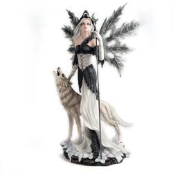 Large_Fairy_with_Wolf_Hood_and_Companion — New Age Giftware in South Mackay, QLD