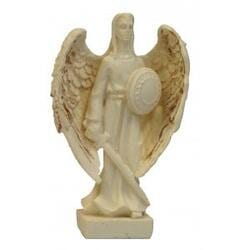 Archangel_Michael_Statue_Ivory_55mm — New Age Giftware in South Mackay, QLD