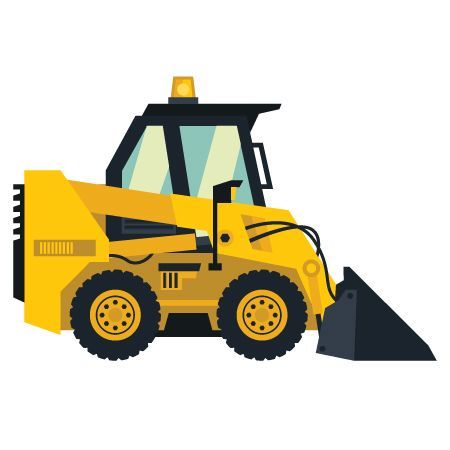 Backhoe Loader Icon — Honolulu, HI — David Yamada, LLC