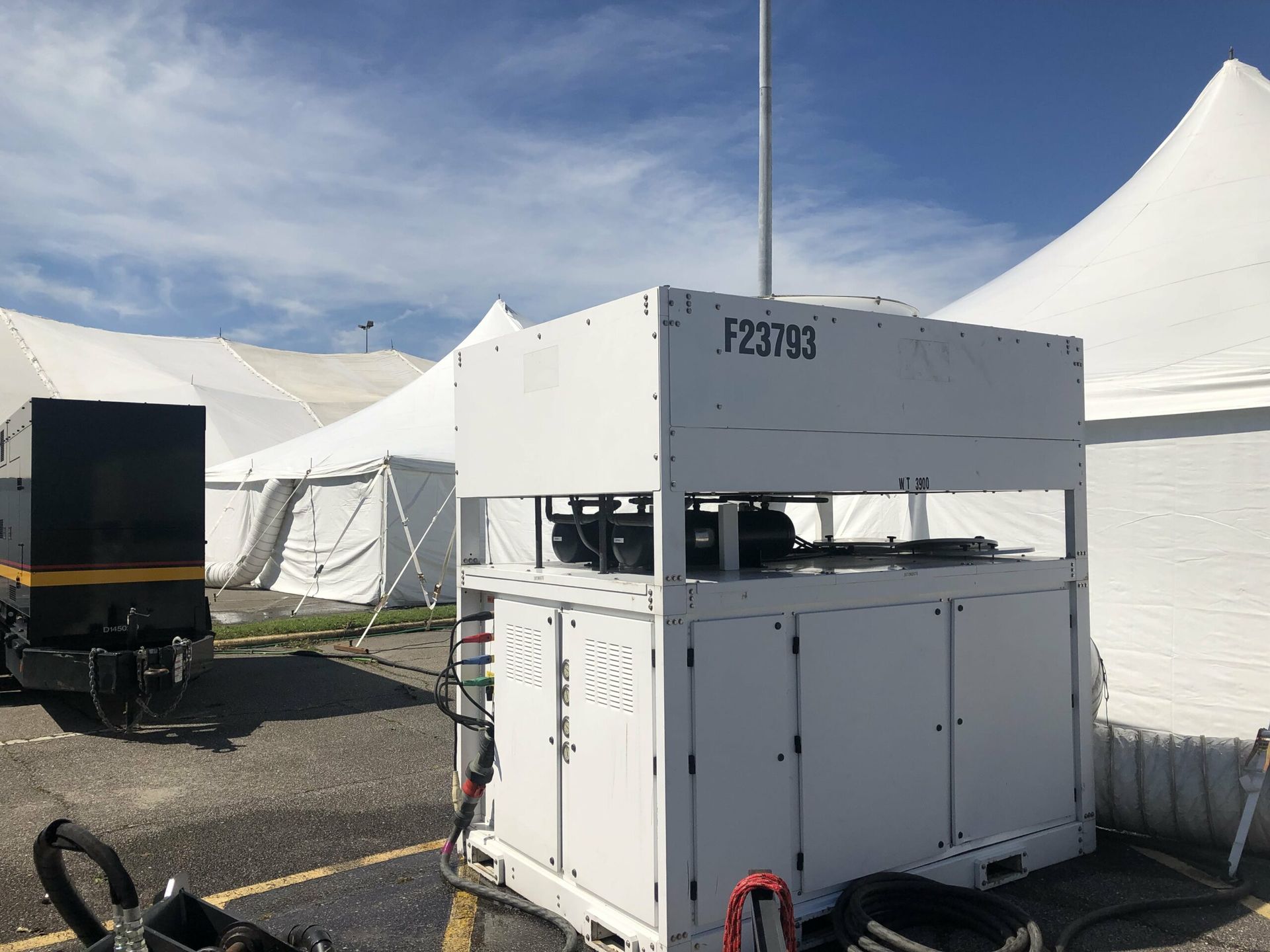 Disaster relief and emergency power supply. 