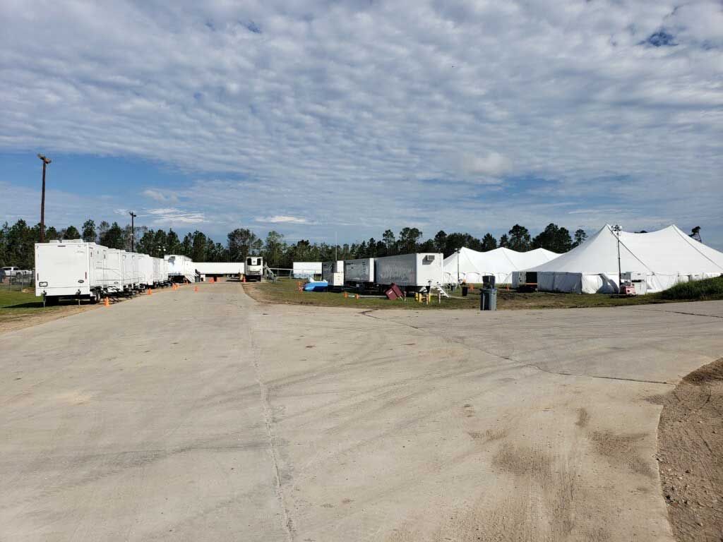 Disaster and emergency relief  500 kilowatt- generators and 40 kilowatt toeble generators with additional fuel containers