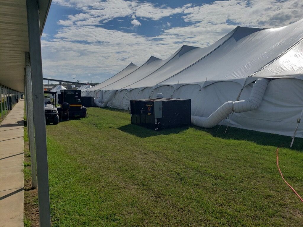 First respond to an essential worker, temporary shelters.