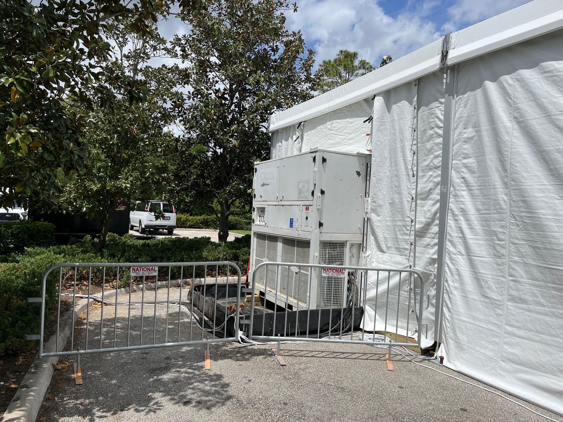 Vertical. temporary air temperature control. and HVAC.