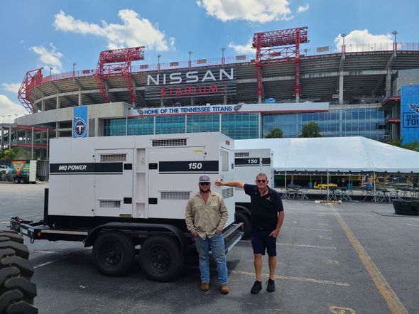 a 120 kilowatt total bowl generator diesel