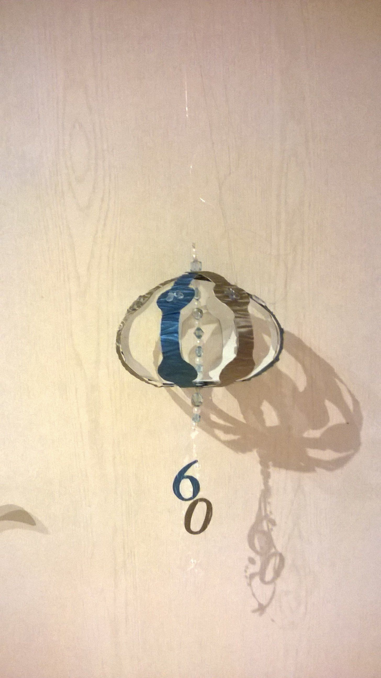 Eine Zeichnung eines Kreises mit der Zahl 60 darauf