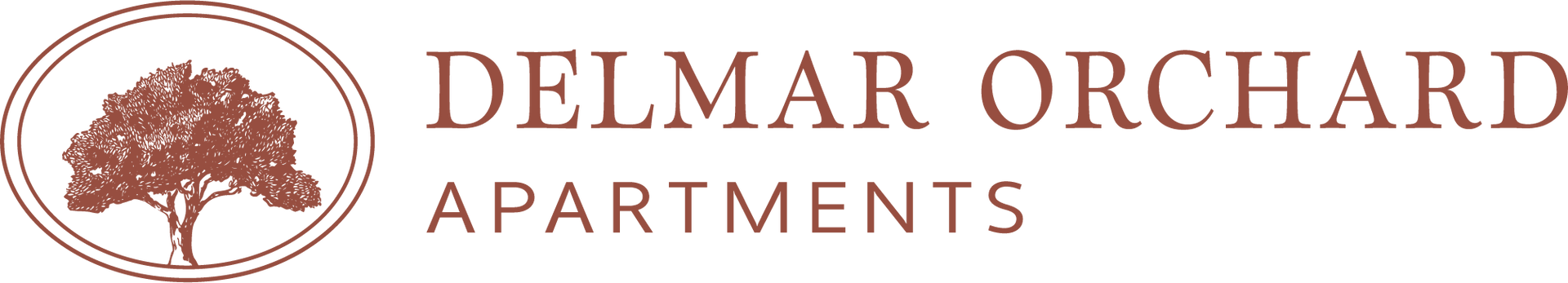 Delmar Orchard Apartments logo - click to go to home page