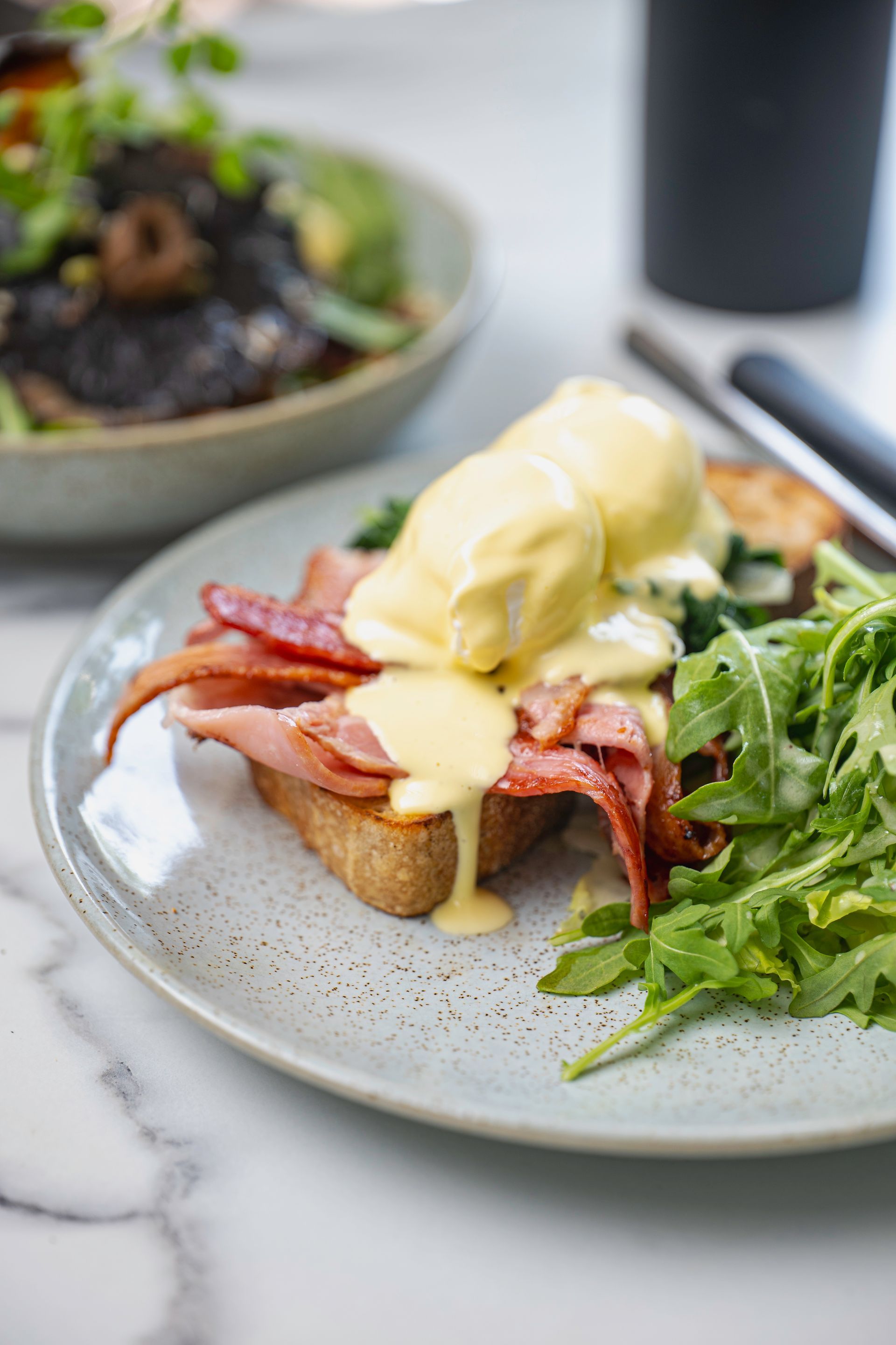 A Close Up of a Plate of Food on a Table — The Pass Cafe In Byron Bay, NSW