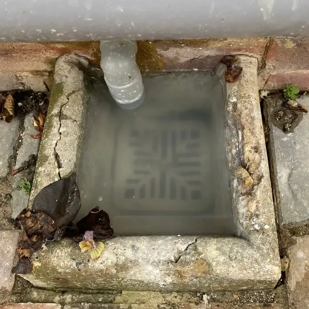 Sink blockage cleared