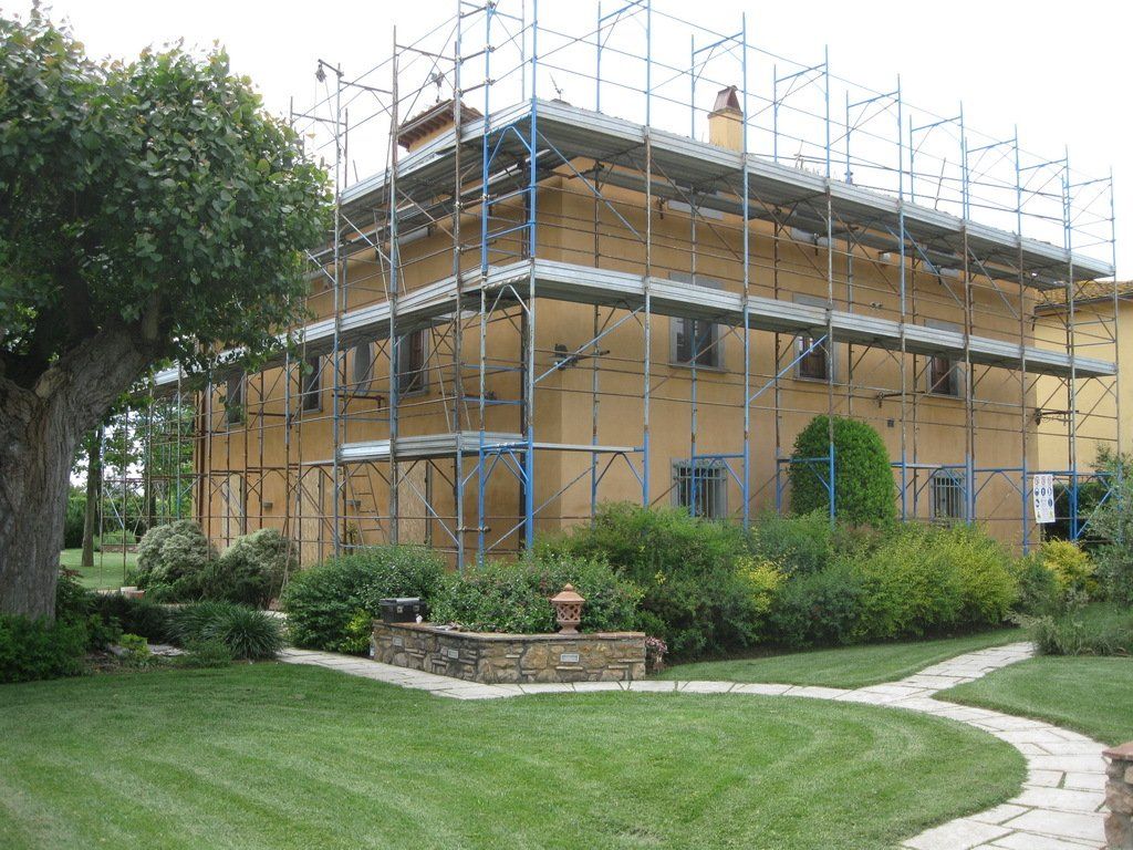 ristrutturazione facciata edificio