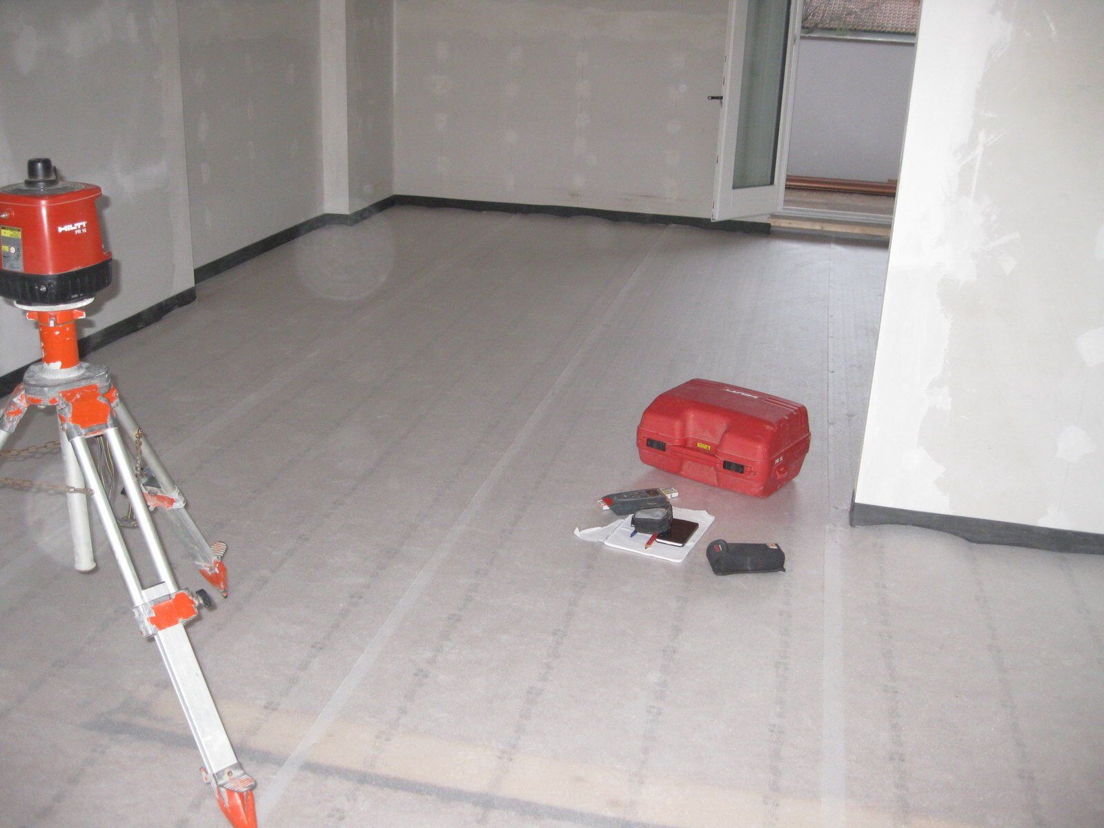 pavimento appena completato