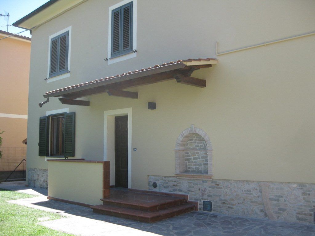 palazzina dopo il rifacimento edile