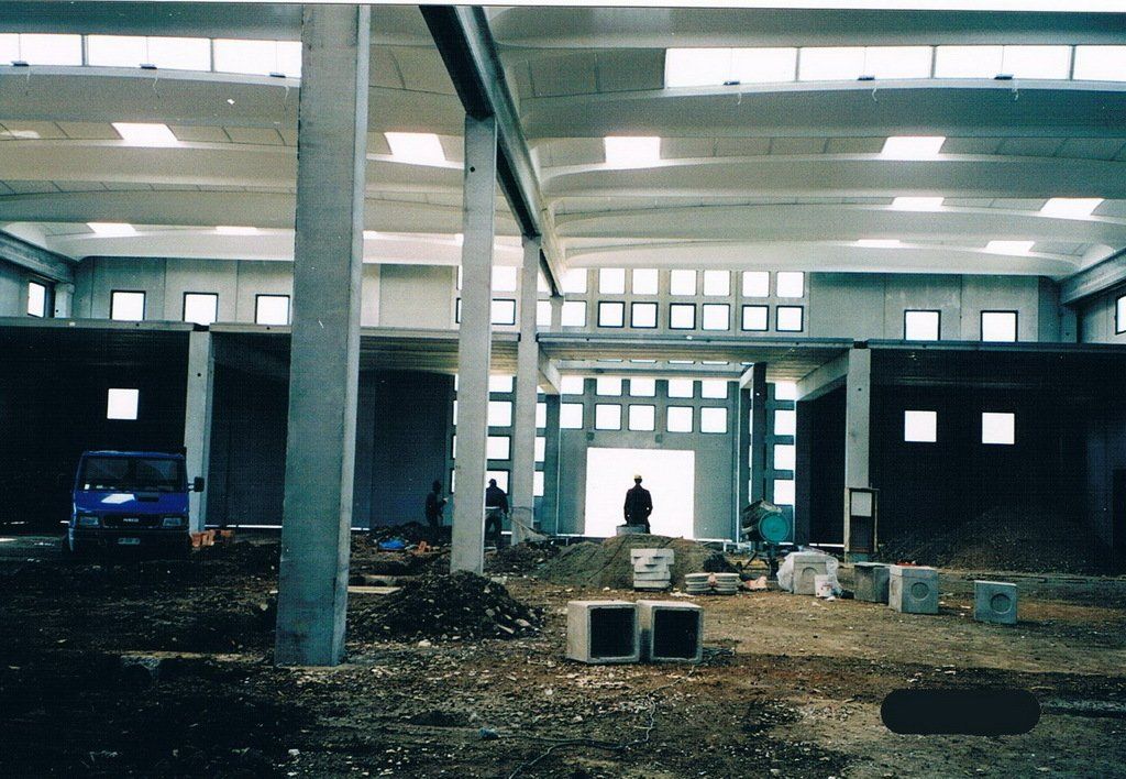 ristrutturazione interni complesso industriale