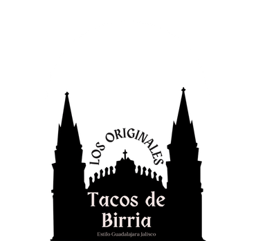a logo for tacos de birria estilo guadalajara jalisco