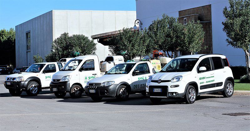 mezzi per le attività di disinfestazione