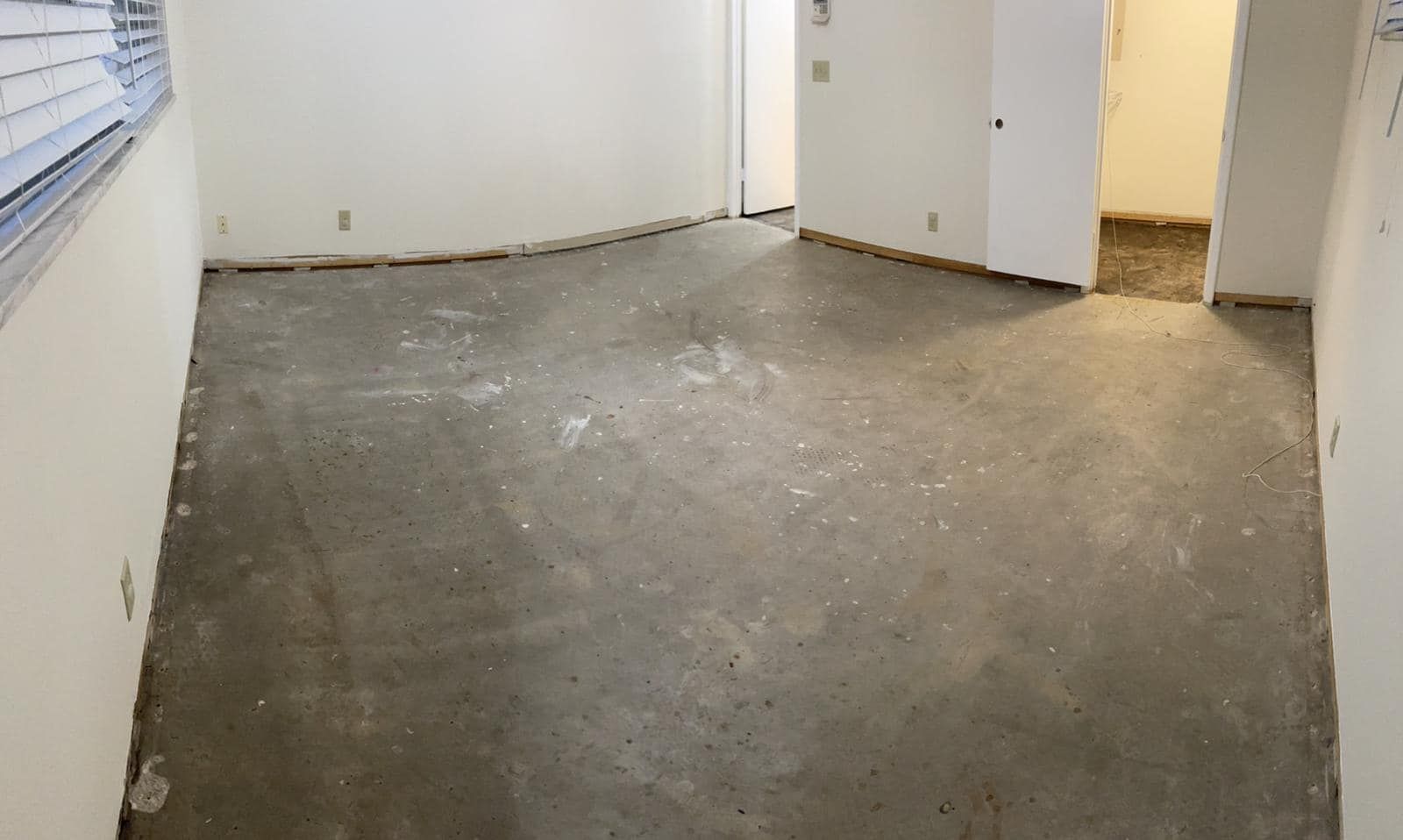 Room with a Concrete Floor - Tampa, FL - Amnier Flooring