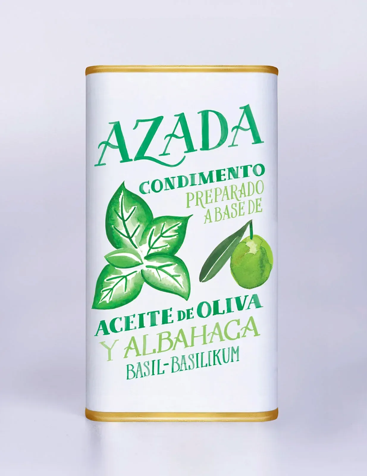 AZADA 亞查達 天然羅勒風味 特級初榨橄欖油（225ml）