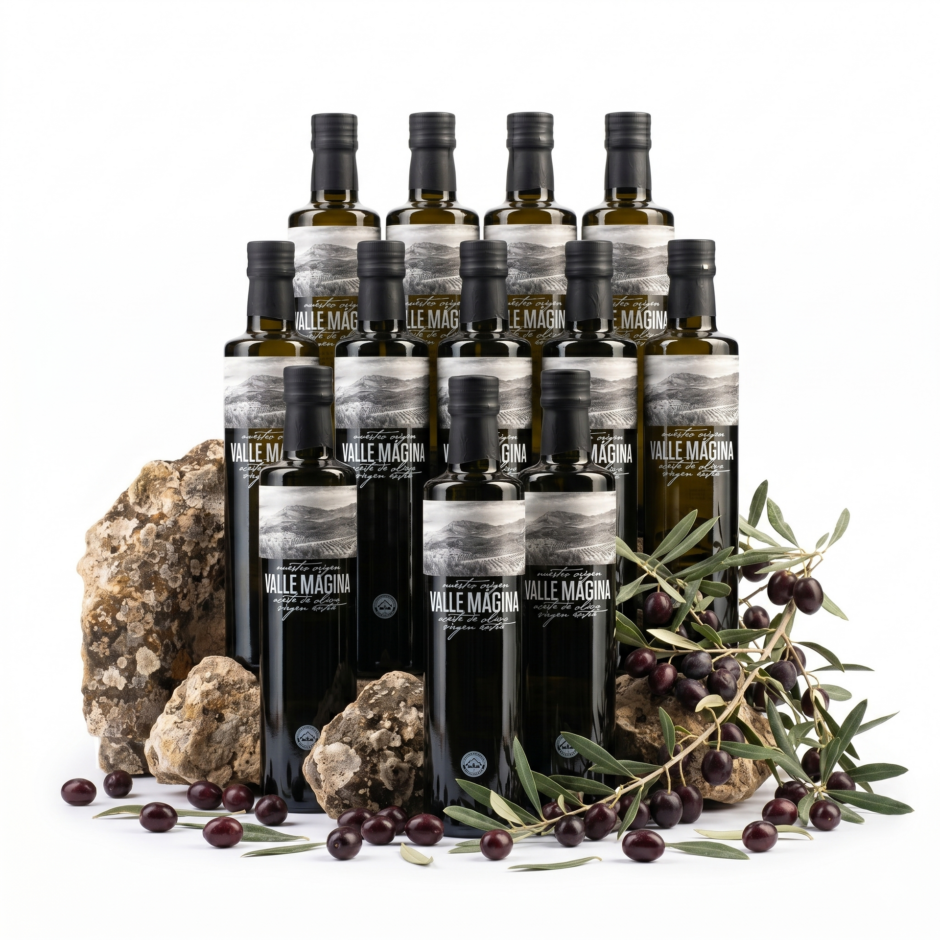 VALLE MÁGINA 瑪西納之谷 特級初榨橄欖油 500ml 箱購(12瓶/箱)