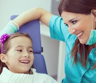 Female Dentist and Children—Dentists in Whittier, NC