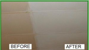 Before And After Ceiling Cleaning — Kansas, MO — Crum Cleaning