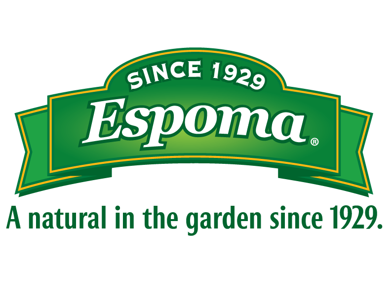 The green and white Espoma company logo with the slogan, 