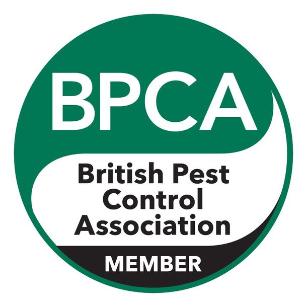The logo for the british pest control association member