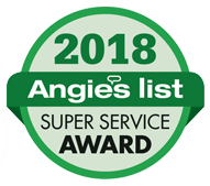 Angie's List 2018 Service Award Logo