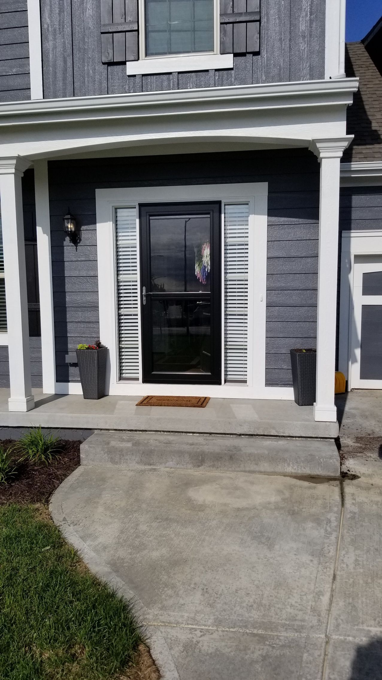 Solar Shield Roller Shade in a Kansas City home