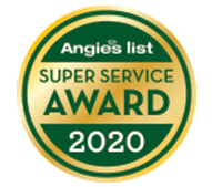 Angie's List 2020 Service Award Logo