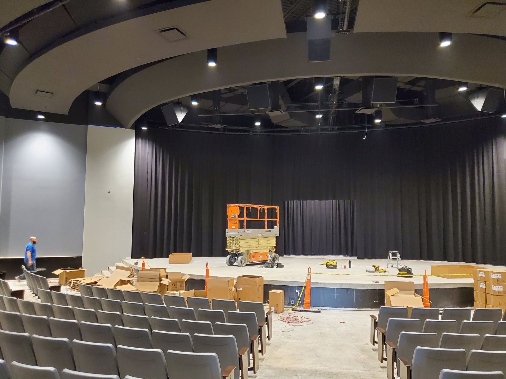 Solar Shield Stage Curtains Kansas City