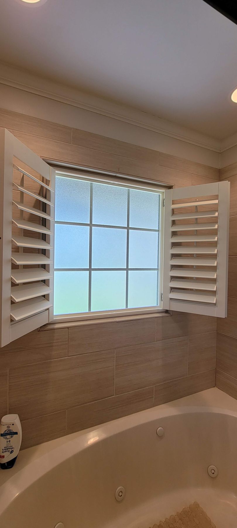 Solar Shield Roller Shade installed in a bedroom in Kansas City, MO