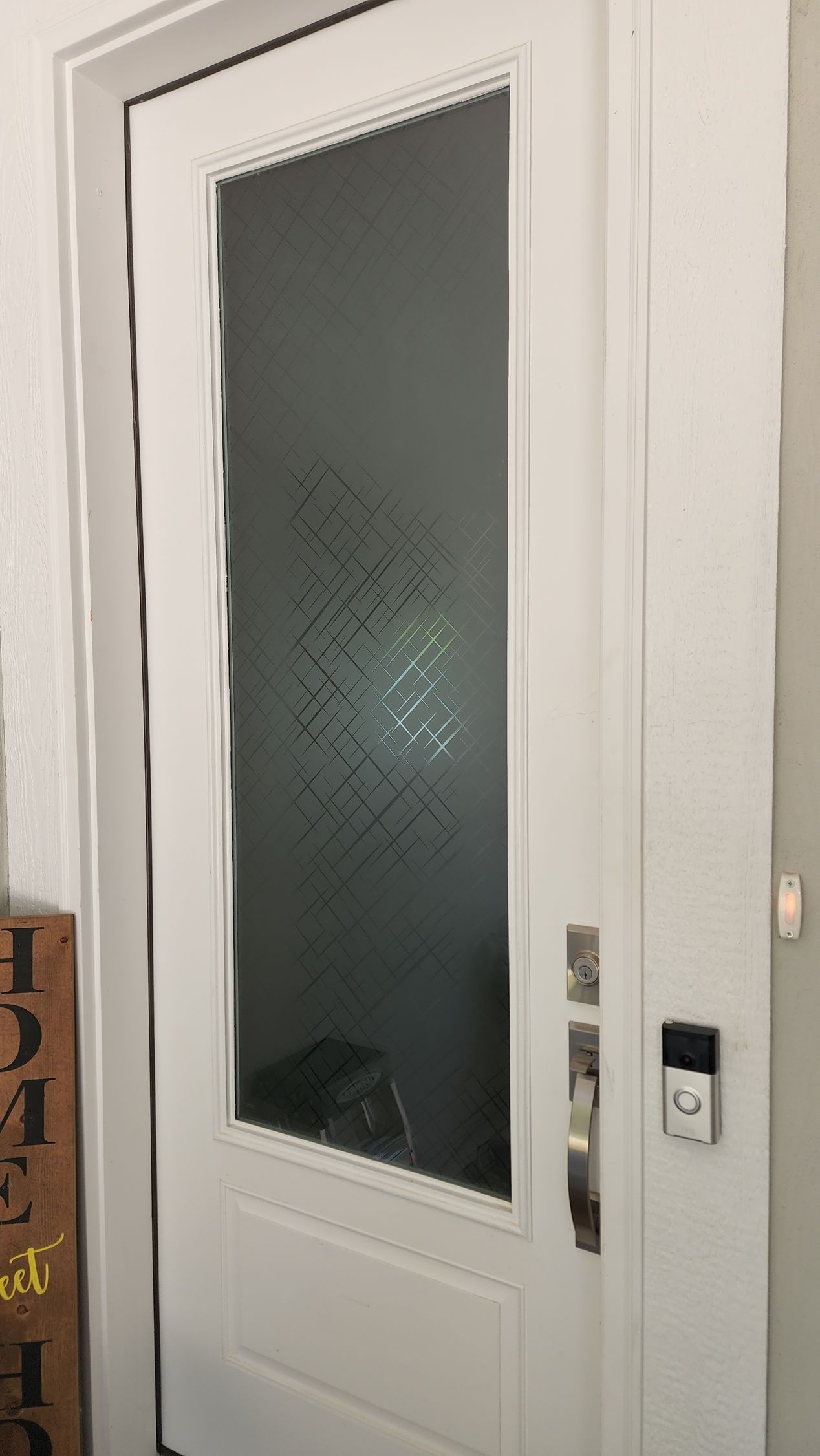 Solar Shield Roller Shade installed in windows looking over Lake Winnebago near Lee's Summit, MO