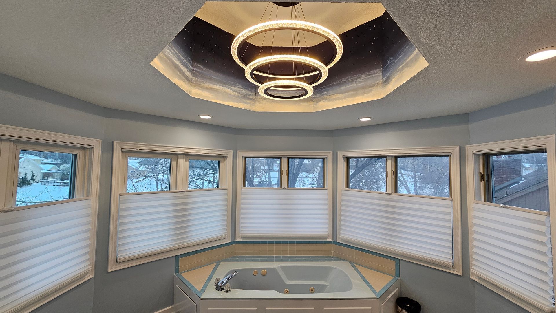 Solar Shield Honeycomb Shades Top Down Bottom Up Hybrid Pleat