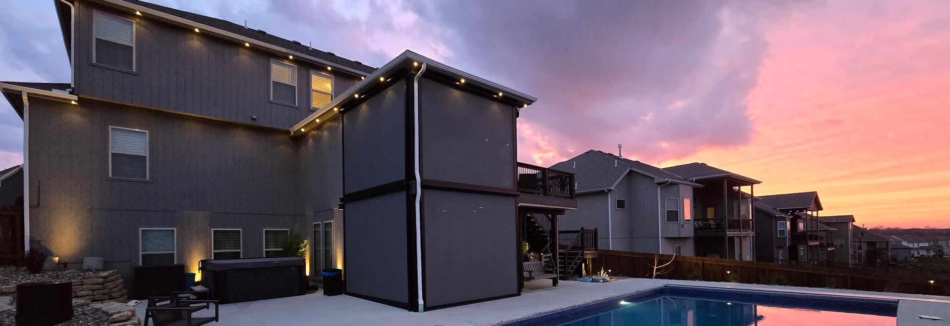 Exterior Patio Shades by Solar Shield Blinds Shades Solutions