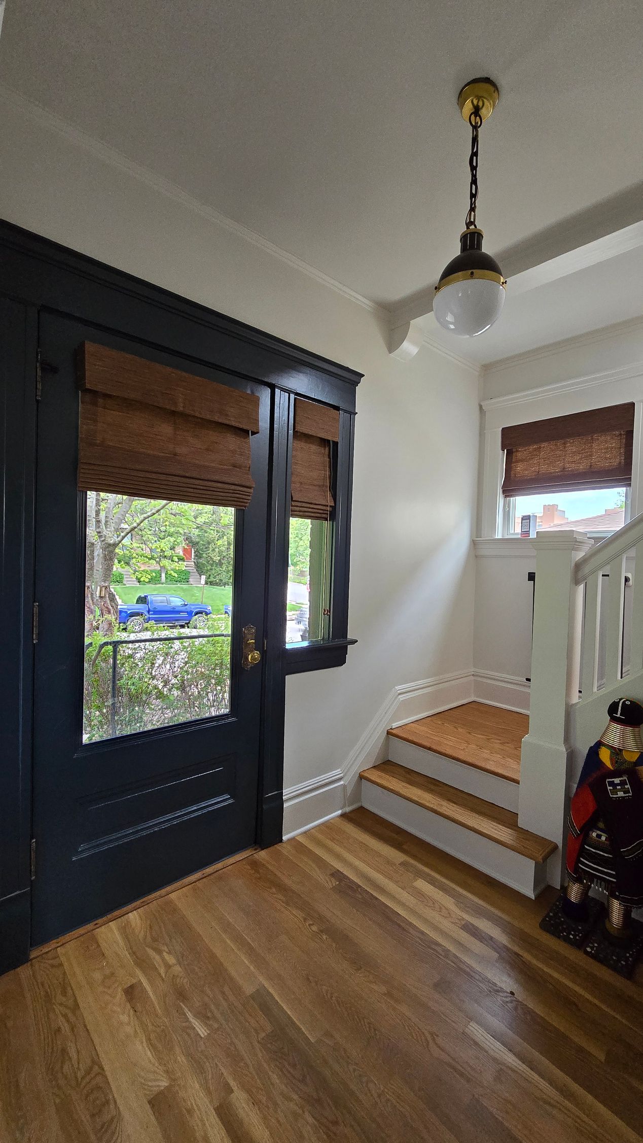 Solar Shield Roller Shade installed on a patio door in Kansas City, MO