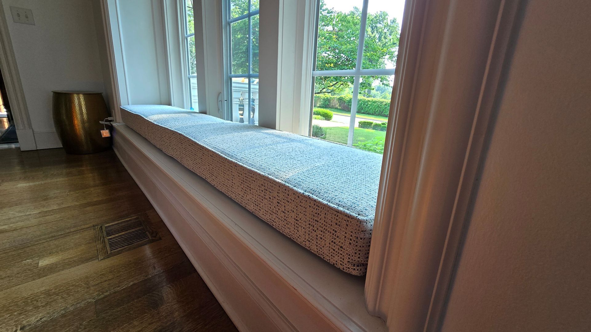 Solar Shield Bench Seat Cushions, Custom Made Banquette cushion