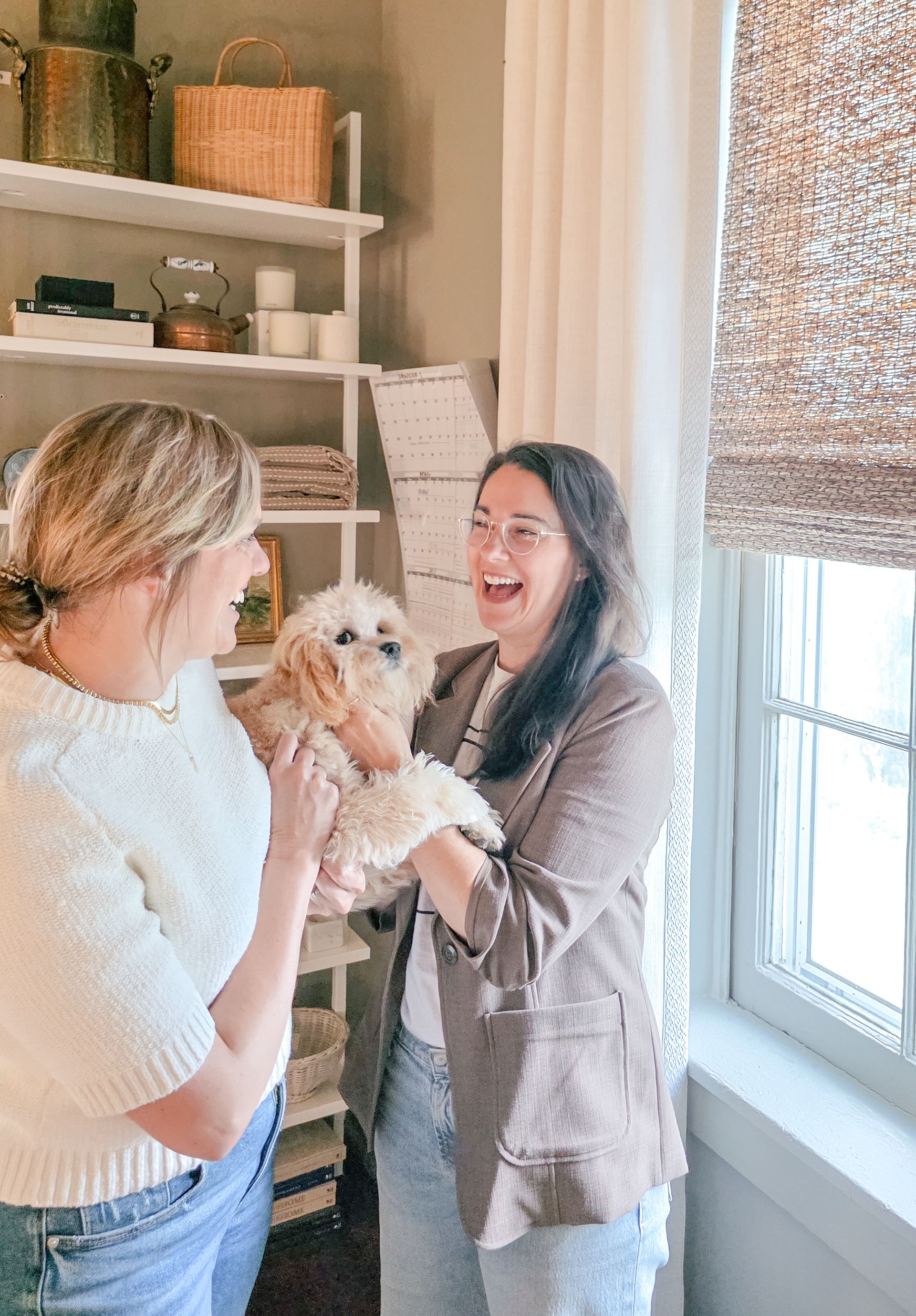 Interior designers working together with Solar Shield Blinds Shades Solutions