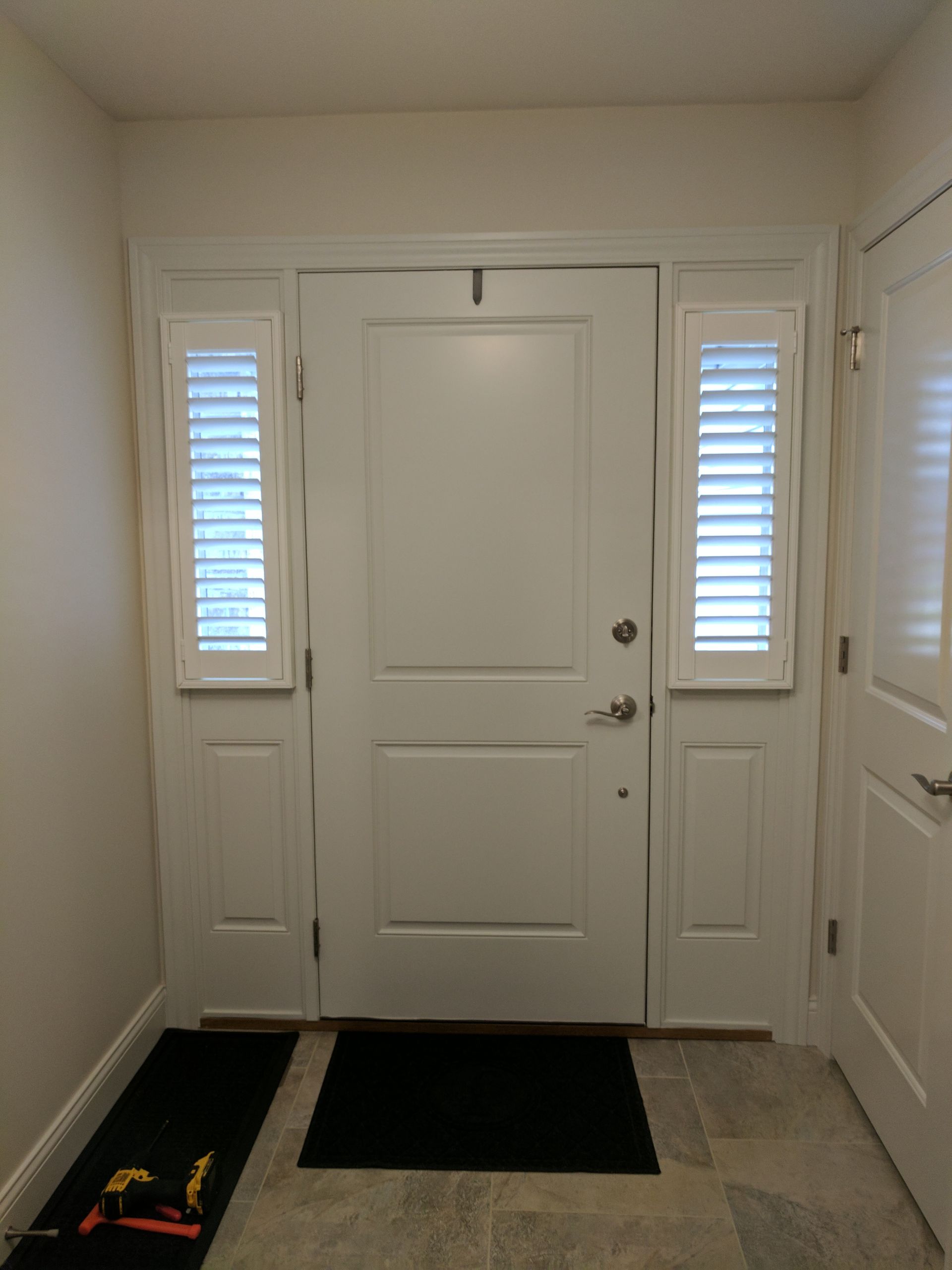 Solar Shield Roller Shade installed in great room windows