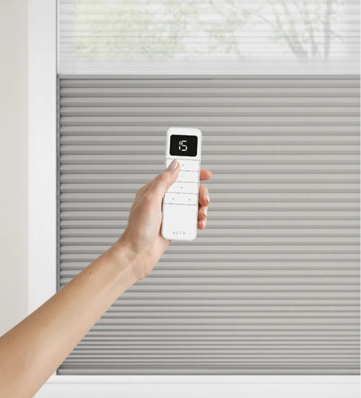 Solar Shield Honeycomb Shades - Smart Shades - Automated Shade