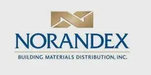 The logo for norandex building materials distribution inc.