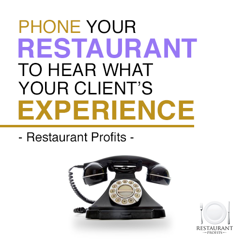 Why You Should Phone Your Restaurant