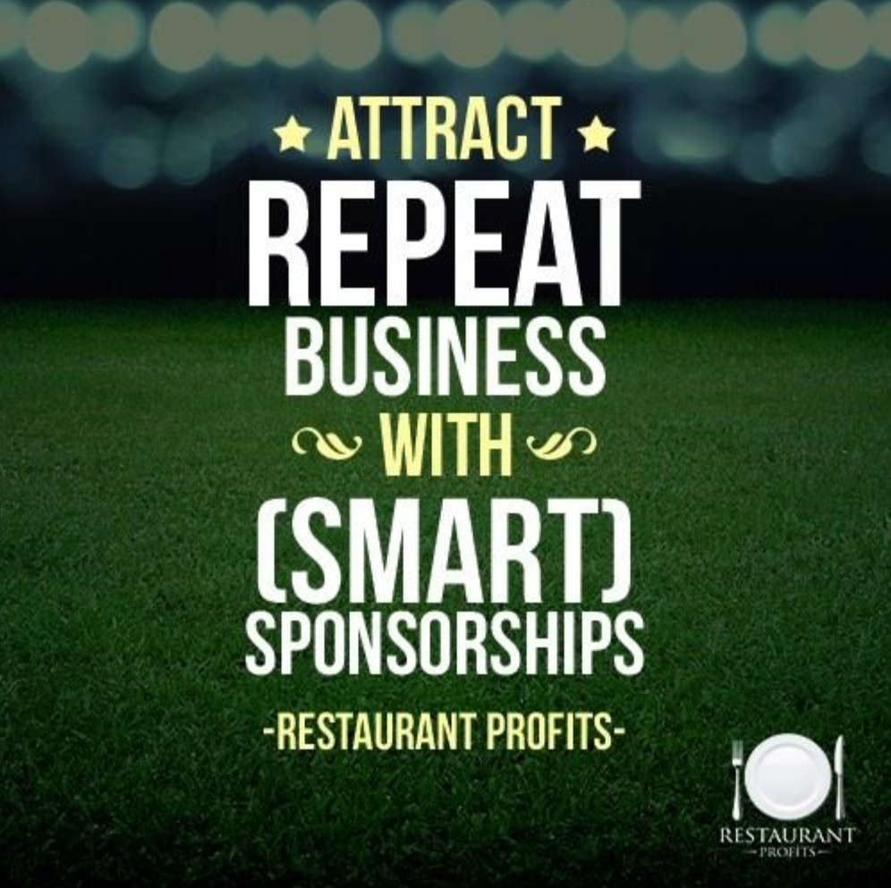 Restaurant Marketing Sponsorships is the Key to Having a Repeat Business.