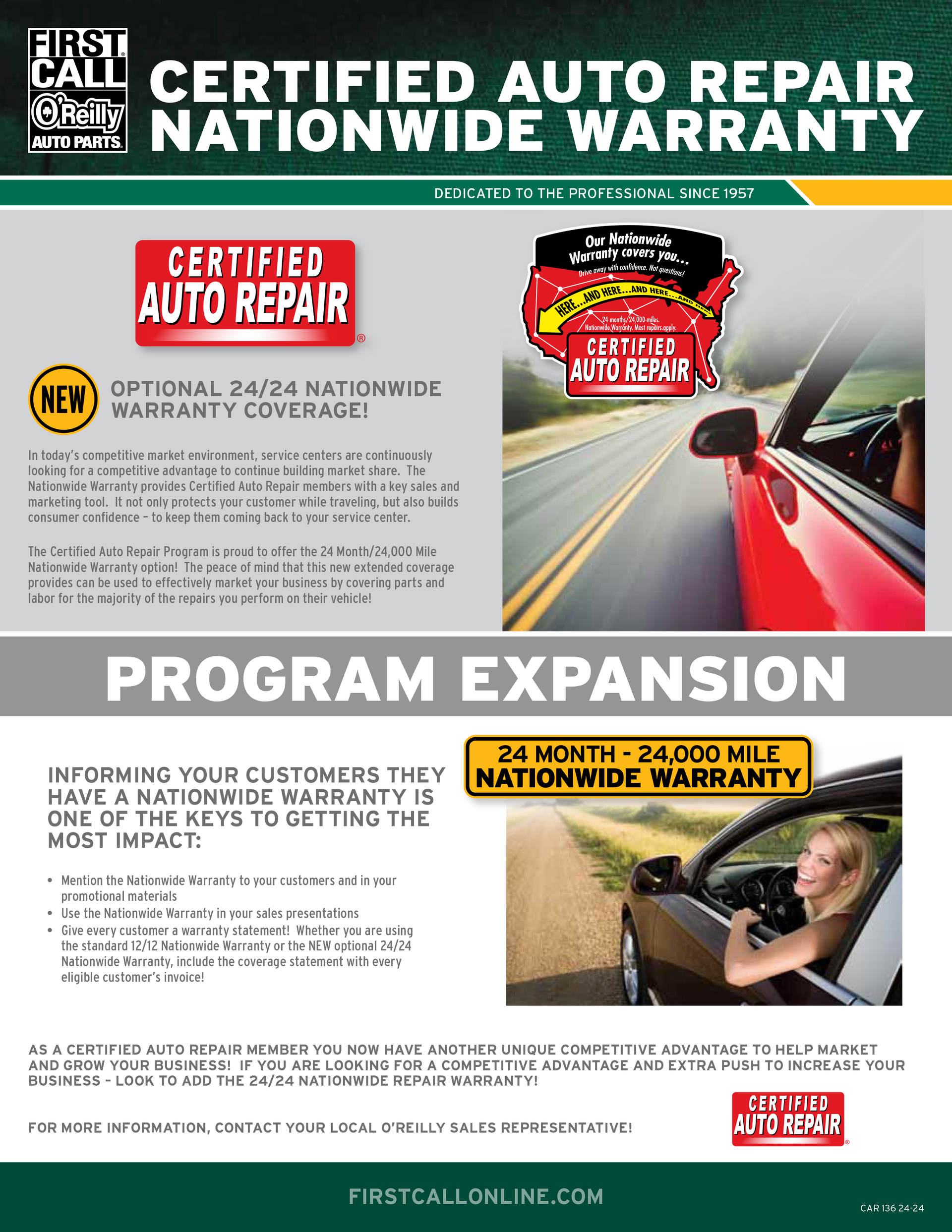 Certified Auto Repair Nationwide Warranty | AutoCraft