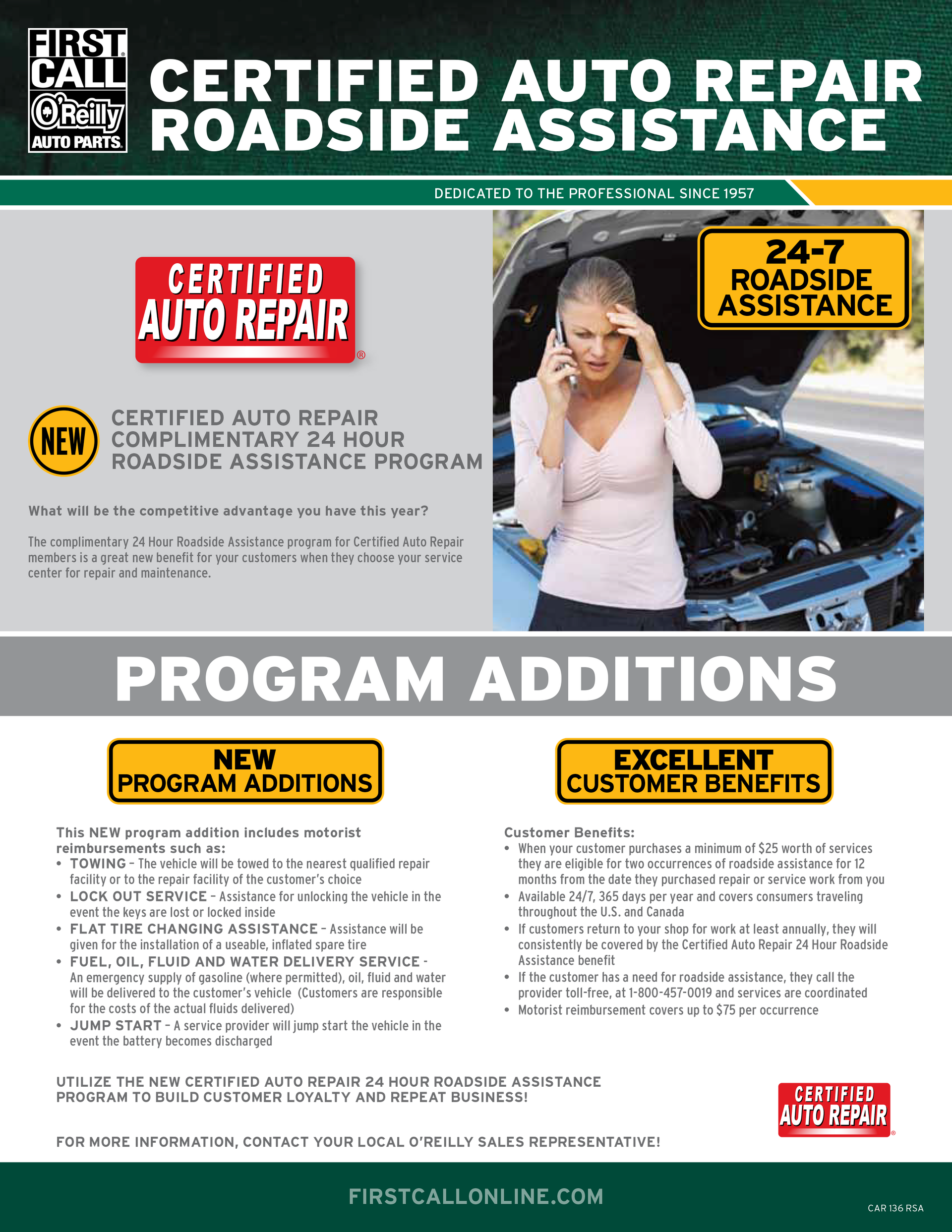 Certified Auto Repair Roadside Assistance | AutoCraft